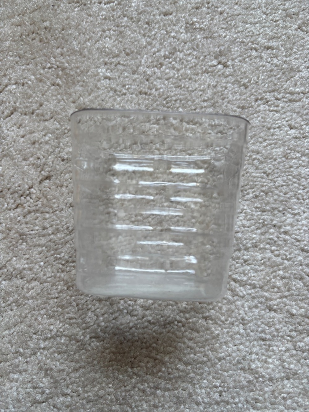 Longaberger Chives Mini Booking Basket with Plaid Liner and Protector - Picture 5 of 8
